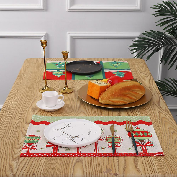 4-delad julbordstablett set - Heminredning