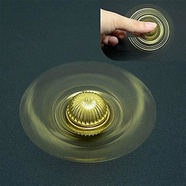 (Guld) Fidget Hand Spinner för Barn och Vuxna, Sensorisk Magisk Orb Leksak