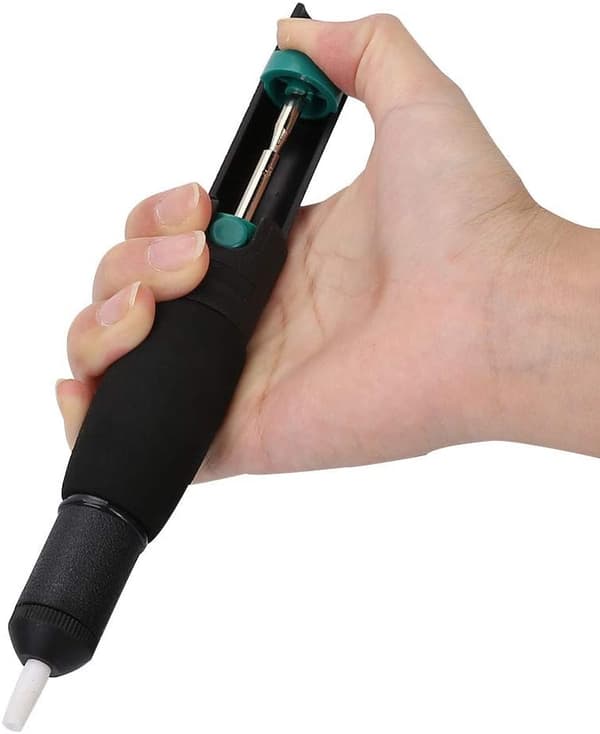 Lödpump, Bärbar Sugpump, Sugavlödningspump, Tenn