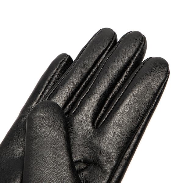 EZ Touch Screen Kasjmirforede Skinnhansker for Kvinner