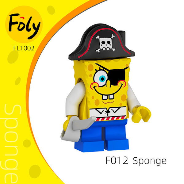 Spongebob Firkant Byggeklodser Dukke Blækspruttebror Sendt Stor Stjerne Børns Samlede Minifigur Legetøj