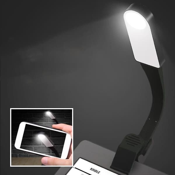 Nattlys berøringsklipslampe nattbord øyevernlampe multifunksjon
