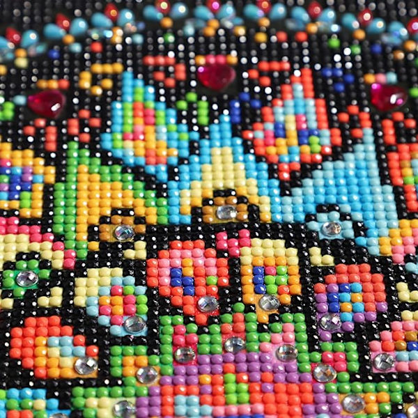 Diamantkonstset för Vuxna Barn Runda Full 5D DIY Mandala Specia