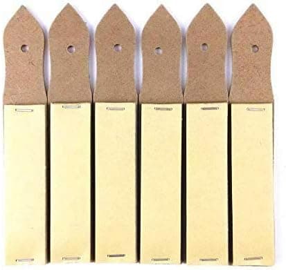 6-pack Blyertspets Sandpapper Skissritverktyg DXGHC