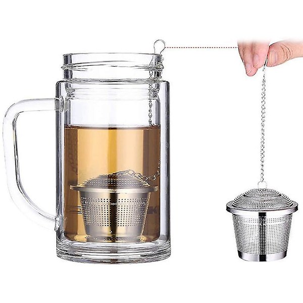 Teefilter i Rustfrit Stål - Teinfuser - Te-kugler - Te-si