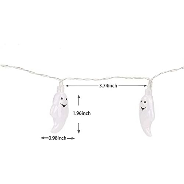 LED Spøkelseslysstreng, Halloween Lysstreng, 3M 20 LED Hallowe