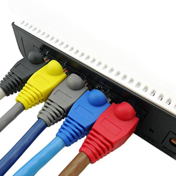 100st Rj45 Jacka Super Penta Crystal Head Jacka Plast Pr DXGHC