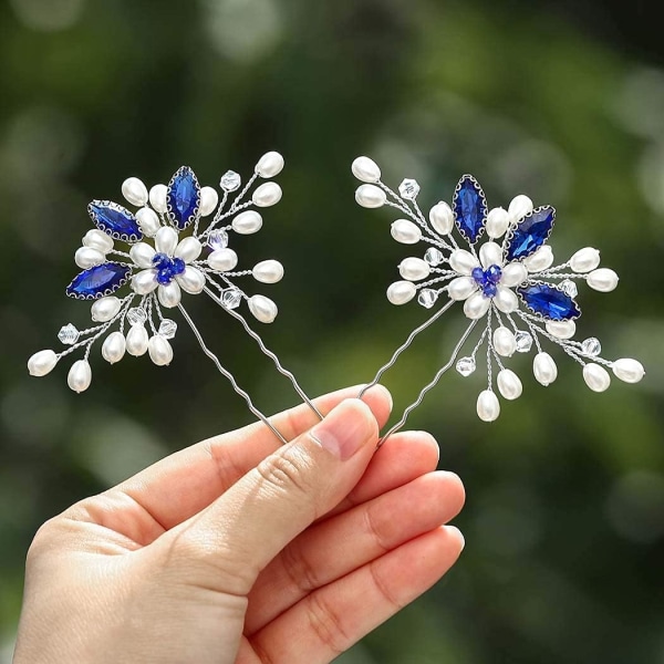 Wedding Hair Accessories Pearl Hairpins Bridal Hair Jewelry for W