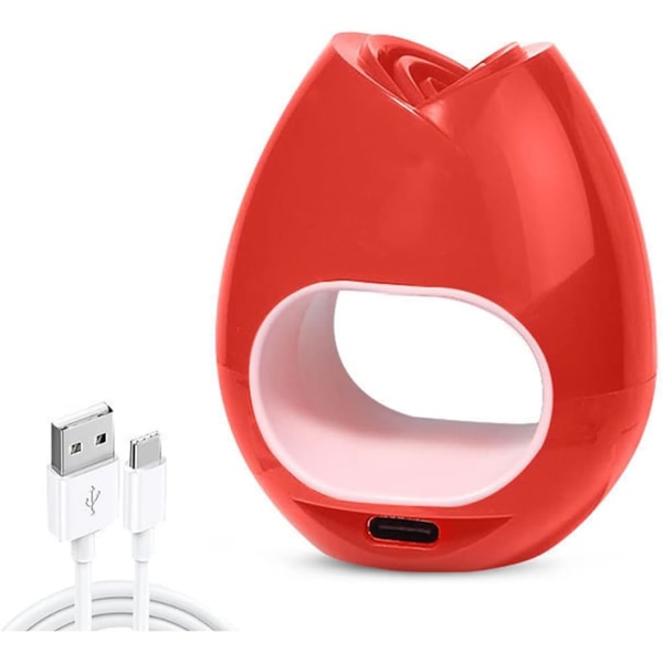 UV LED Neglelampe Mini Rød USB Gel Neglelampe 16W Bærbar Rose Sha