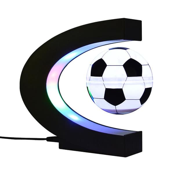 LED C-typ Bas med Magnetisk Levitationsboll Dekoration Nattlampa