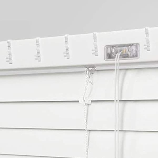 12 sæt 2,0 tommer lameller trim gardin baffle hænger trim tilbehør