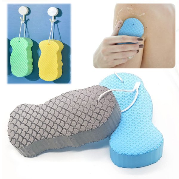 3D supersoft badsvamp, babysvampblock, hudvänlig