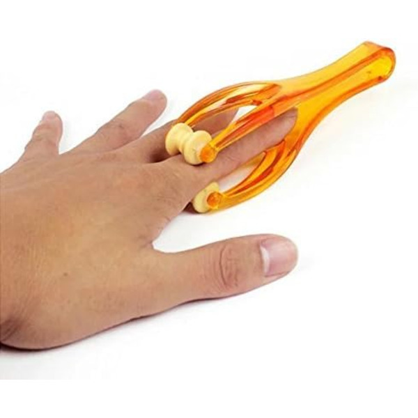 5 stycken Orange Fingerledsmassager Handhållen Blodcirkulation
