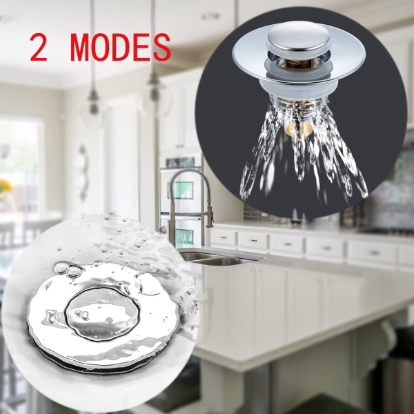 Universal Nedsenket Filter, Vask, Bassenghusavløp, Badekar Stopp