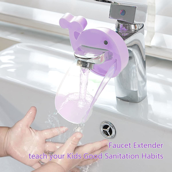 Kranförlängare - lätt att använda för handtvätt för barn, småbarn, B