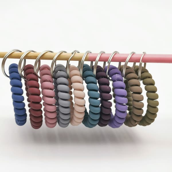 10 stk Elastiske Armbånd Spiral Armbåndsring Til Sauna