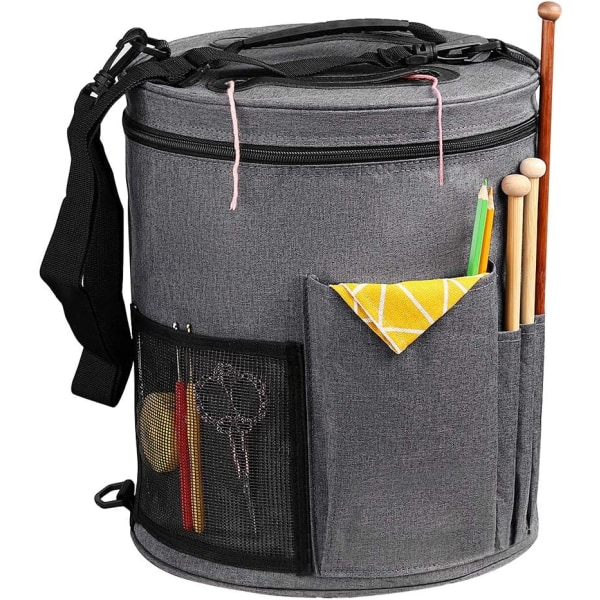 Knitting Bag Tote Bag for Garn Storage Knitting Hekle Bag（g DXGHC