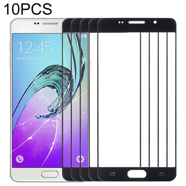 10 st Front Screen Ytterglaslins för Galaxy A5 (2016) DXGHC