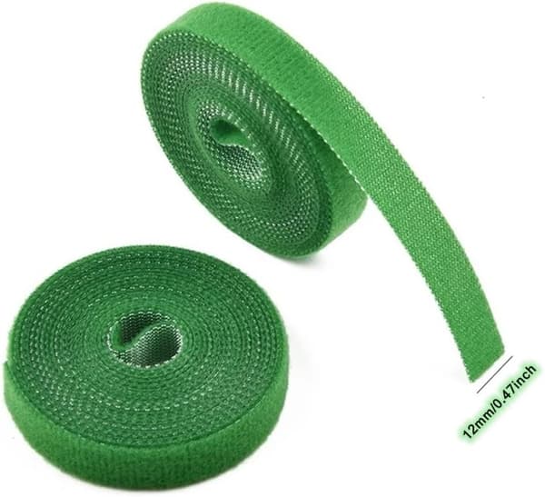 50M Havebindere til Planter Fikser Bånd 12mm Bred Havebindere Nylon