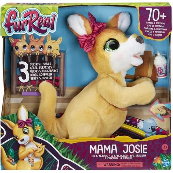 – interaktiv bamse mor Josie kenguruen – fransk version