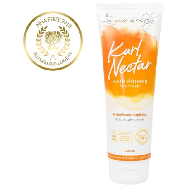 LES SECRETER FRA LOLY Efter-shampoo uden skylning Kurl Nectar - 250 ml