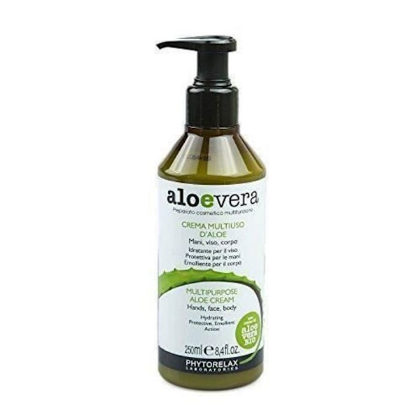 Aloe vera fugtighedscreme - Phytorelax - 250 ml - Uden parabener - Alle hudtyper - Creme