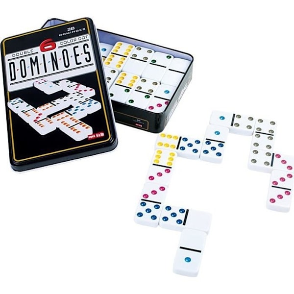 6 farver domino