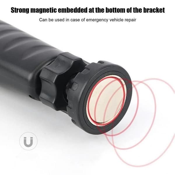 Magnetisk arbejdsbelysning, genopladelige LED arbejdslys til camping vedligeholdelse.