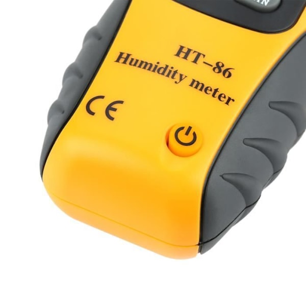 Digital Termometer - ZJCHAO - HT-86 - Gul - Hygrometer - Fuktighetstemperatur