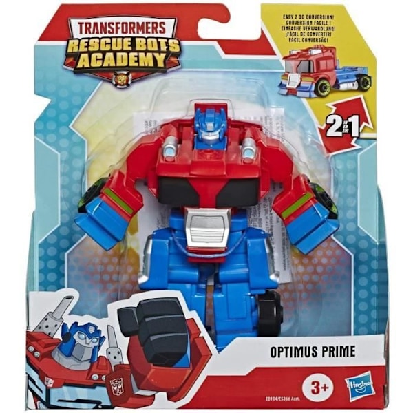 Transformers Rescue Bots Academy Rescan - E8104 - Optimus Prime Figure - Ny