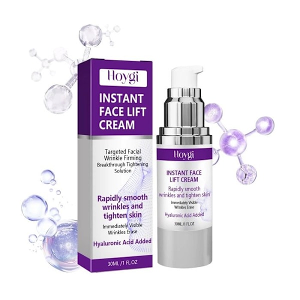 Hoygi Crème lyftande ögonblick dämpar ansiktsrynkor med en mjuk fuktkräm för rynkig hud 30 ml