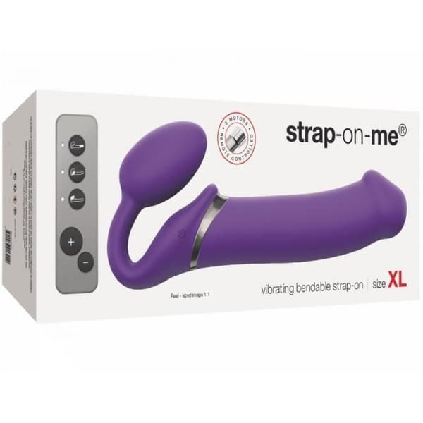 Strap-On 3 USB-moottoria, violetti - XL