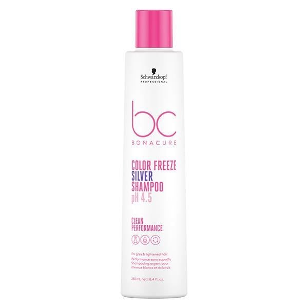 Schwarzkopf Professional BC Bonacure pH 4.5 Värijäädyttämis Shampoo Hopea 250ml