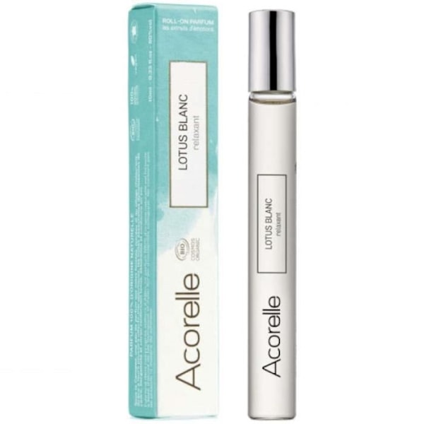 Eau de Parfum Bio "Lotus Blanc" - Roll-On 10 ml - ACORELLE