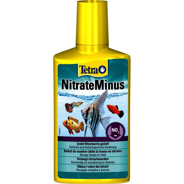Væskeprodukt til akvarier - Tetra - Nitrate Minus - 250 ml - Flerfarvet - Koldtvandsfisk