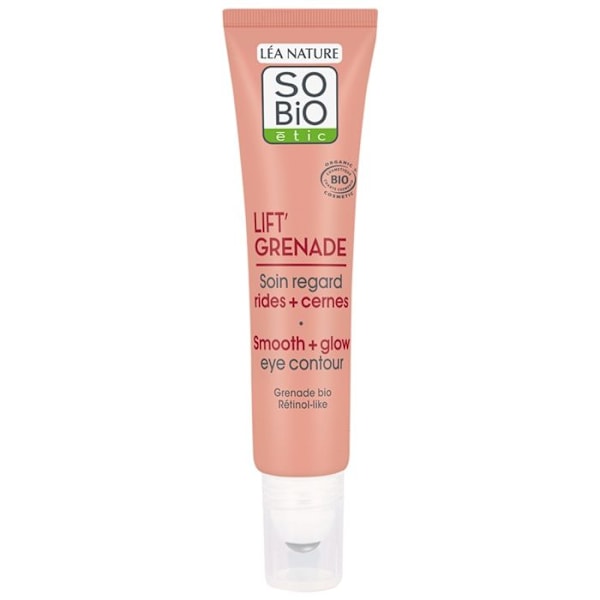 So'Bio Étic Lift'Grenade Silmänhoito Ryppyjä + Tummia Piirteitä Bio 15ml
