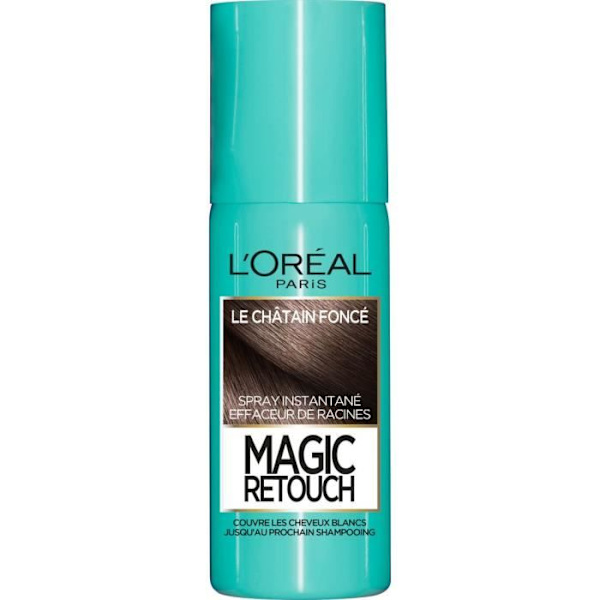 L'OREAL PARIS Magic Retouch Root Spray Tillfällig hårfärg - Mörkbrun - 75 ml Mörkblond