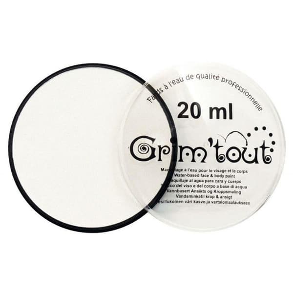 Grim' Tout Pro White Makeup Shadow - OZ INTERNATIONAL - Parabenfri - 20 ml burk Vit