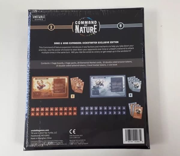 Bordspil - Command Of Nature - Kickstarter eksklusiv - Ultimativ samling box - 2 til 4 spillere