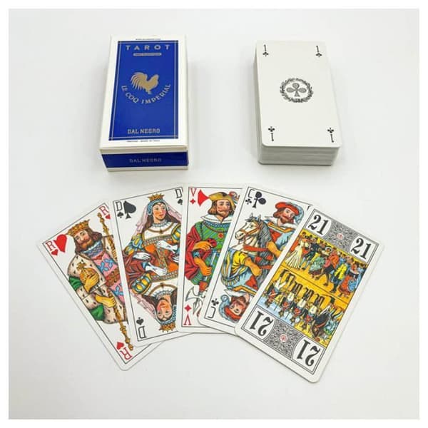 Tarotspil - Den Kejserlige Hane - 100% plastik - Vaskbar - Holdbar