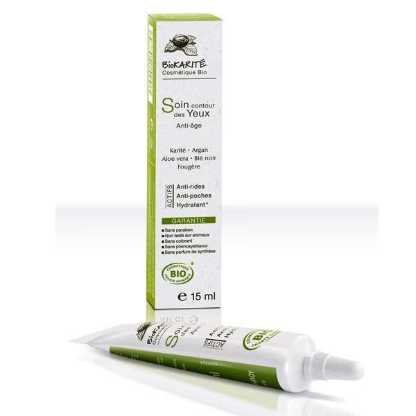 Ögonkonturbehandling - 15 ml - Biokarité Range...