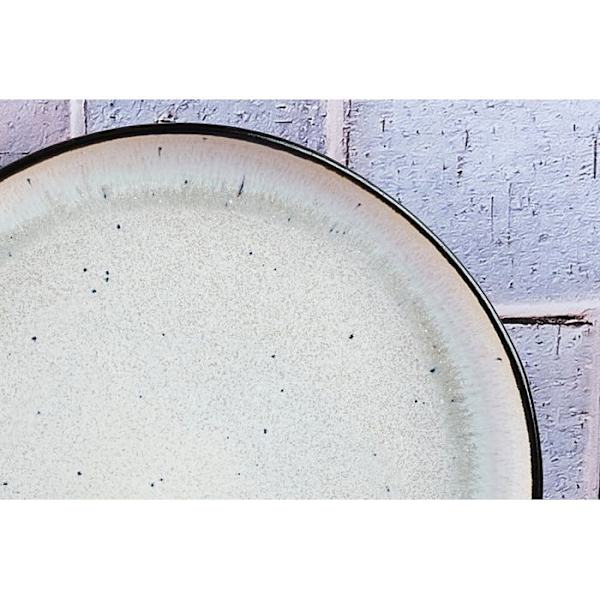 Assiett IRIS Ø21,5cm - 6 stycken - Vit ivory Vit