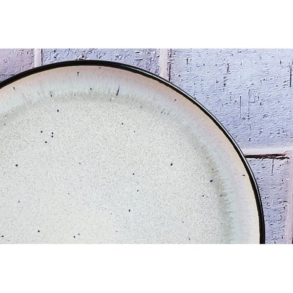 Assiette IRIS Ø21,5cm - 6 stk - Hvid ivore Vit
