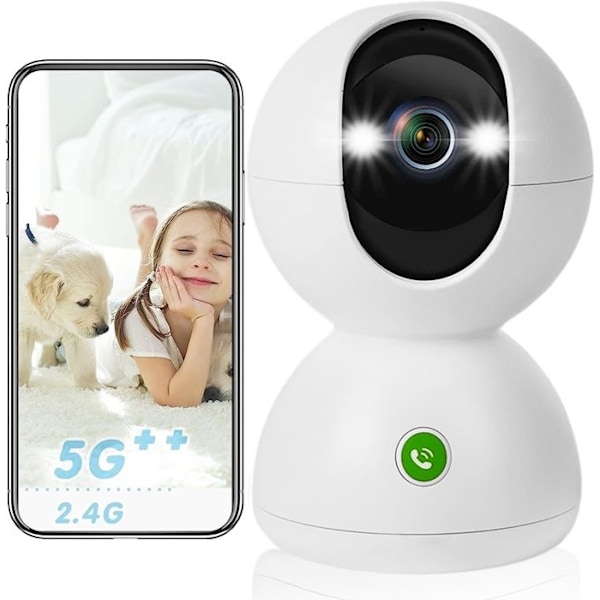Valvontakamera O KAM PRO 2 kpl pakkaus 2.5K WiFi Ulko-/Sisätiloihin WIFI IP KAMERA