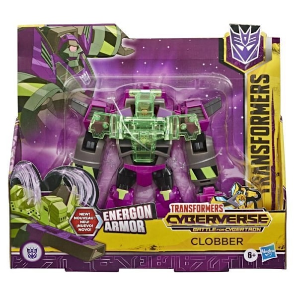 Figurine Transformers Bumblebee Cyberverse Adventures - Robot Action Ultra Clobber 17cm Ultra Clobber