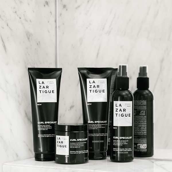 Styrkende leave-in creme - J.F LAZARTIGUE - Curl Specialist - Varmebeskyttelse - UV-hydrering - Krøllet hår