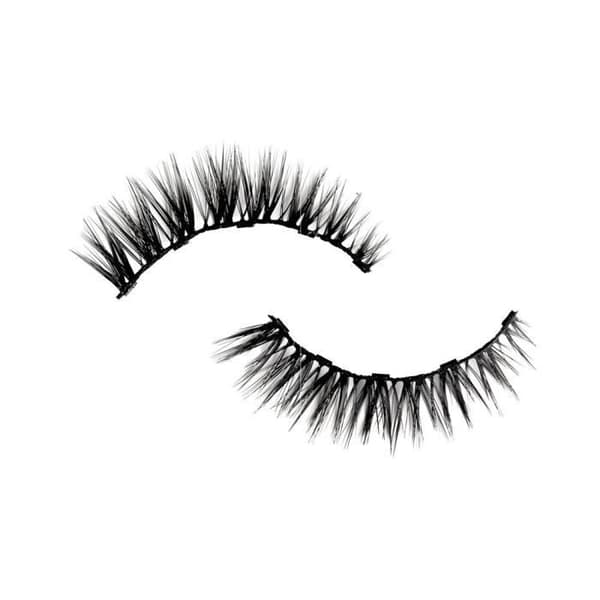 Falske vipper - Magic Studio - Forførende effekt - Genanvendelige 15 gange - 100% vegansk - Magnetisk eyeliner Sort