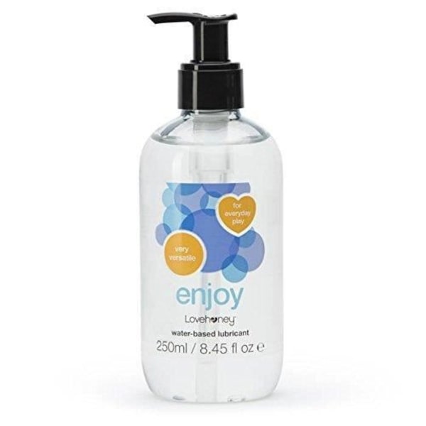 Njut av vattenbaserat intimt glidmedel 250ml,
