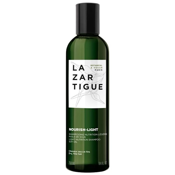 Lazartigue Nourish Shampoohoito Ravitsemus Kohdennettu Soijamaitoon Kuiville ja Ohuille Hiuksille 250ml
