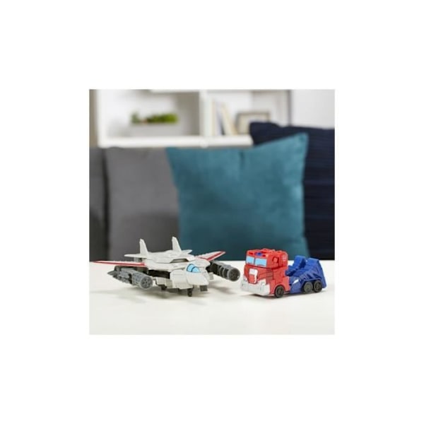 Transformers Cyberverse Spark Armor Optimus Prime Hasbro - Hasbro - Transformers Toy - 6 år - Rød/Blå